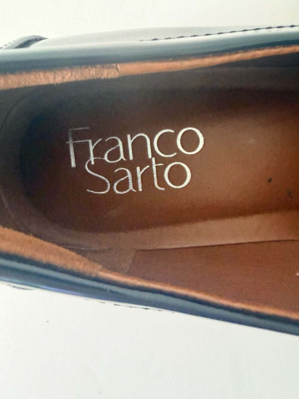 Franco Sarto Carolynn Patent Tassel Lug Sole Platform Loafers Ladies 7 - Picture 6 of 8